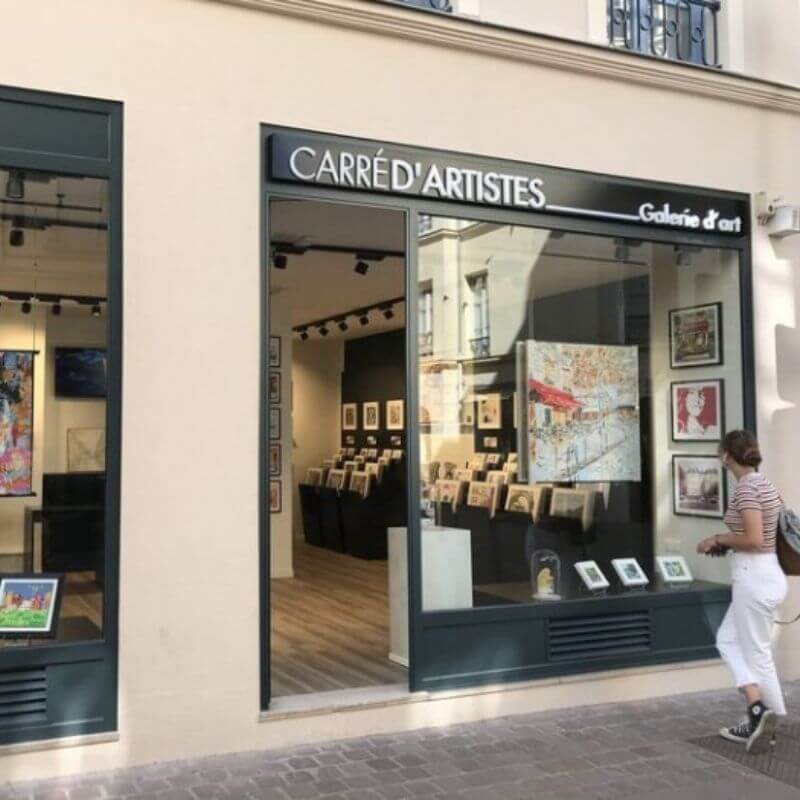 Your passion for art with the Carré d'artistes franchise
